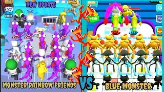 Merge Master Blue Monster vs Merge Monster Rainbow Friends Android Gameplay Part 6