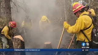 New management arrives after rains help crews at the Lane 1 Fire