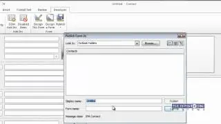 Set Home Address as Default in Outlook Contacts