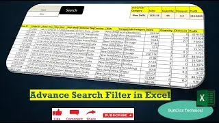 How to Use Advanced Filter Search in Excel for More Efficiency 