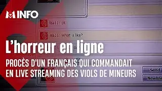 Procès d'un français qui commandait en live streaming des viols de mineurs