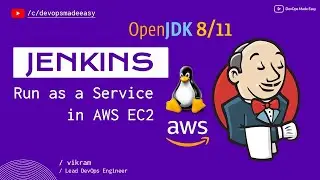 Jenkins Series | Run Jenkins as a Service in Linux(AWS EC2)