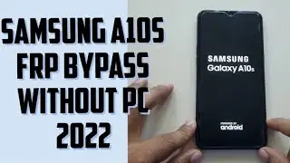 Samsung a10s frp bypass without pc 2022 || Samsung a10 frp unlock 2022