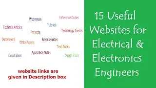 15 Useful Websites for Electrical & Electronics Engineer