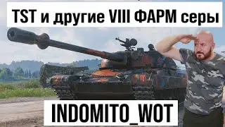 TST и другие танки, фарм серебра с INDOMITO WOT