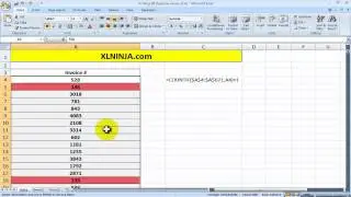 How to find Duplicate Values with Conditional Formatting