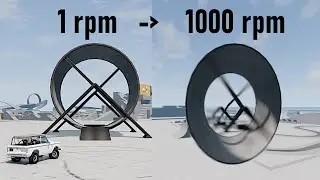 Strange things happen while tilting beamng physics engine on purpose