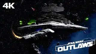 STAR WARS OUTLAWS Final Mission + Ending (Post Credits Scene) 4K Ultra HD