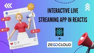 Build Live Streaming App using React & ZEGOCLOUD | React Project