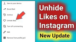 How to Unhide Likes on Instagram | Turn on likes on Instagram.enable likes on Instagram