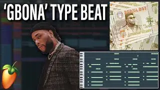 How To Create a Burna Boy Type Beat in 5 minutes! | Afrobeats Tutorial For Beginners FL Studio