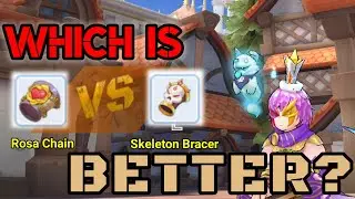 Rosa Chain vs Skeleton Bracer Ragnarok Mobile