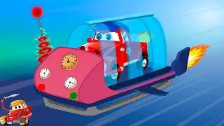 Time Machine - Kids Cartoon & Vehicle Video for Children