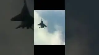 Mig-29 Fulcrum At The 38th Paris Air Show.