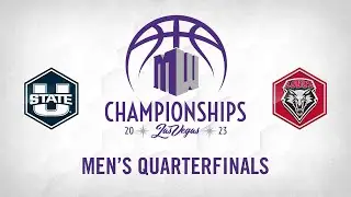 HIGHLIGHTS: #3 Utah State vs #6 New Mexico Men's Basketball 3/9/23