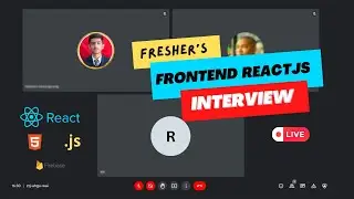 Fresher's Frontend Interview  🎉 | JavaScript | #reactjs (Mock) [Most Asked Questions -2023]