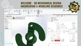 ⚡ 3D mechanical design , Bracket , SolidWorks tutorial