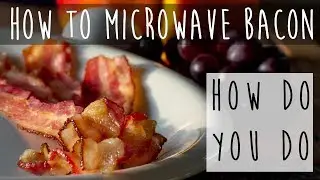 How to Make Bacon in the Microwave || No Mess