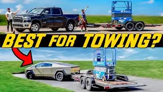 New Ram 1500 vs Tesla Cybertruck: And The Better Towing Rig Is….