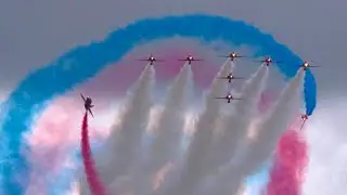 RAF Red Arrows - Cosford Air Show 2024