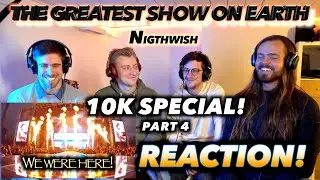 10K SUBS SPECIAL (part 4) Nightwish - The Greatest Show On Earth live REACTION! (MY FAVORITE SONG!!)