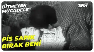 Bitmeyen Mücadele - Ağa Çalışanının Karısına Saldırdı | Muhterem Nur Ahmet Mekin | Yeşilçam Filmi