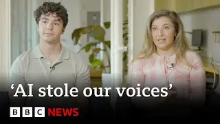 Voice artists sue tech company for 'stealing their voices' | BBC News