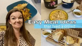 QUICK & EASY Meal Ideas || Large Family Meals of the Week