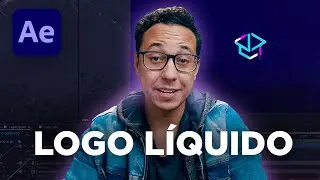 COMO FAZER ANIMAÇÃO de LOGO LÍQUIDO no AFTER EFFECTS! | INTROS + ESTILOSAS