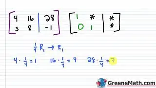 Gaussian Elimination and Gauss-Jordan Elimination Two-Variable Linear System