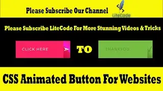 create a animated button using css3