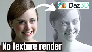 Daz Studio | How to no texture render?