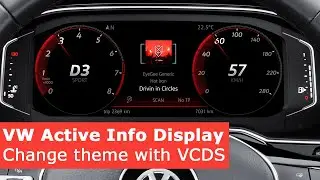 Change VW Active Info Display Theme with VCDS