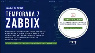 Temporada 7 - 28 dias de Zabbix: Instalação Zabbix 5  Ubuntu 20.04  Nginx - MySQL 8 (Semana 3/Ep2)