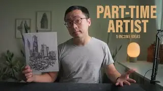 How do I make $20,000 selling my art as an architectural designer working less than 2 hours a week?