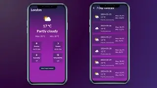 Complete Weather App In Flutter - Flutter Project Tutorial