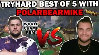 TRYHARD BEST OF 5 vs PBM THE GOAT! - Season 10 Masters Ranked 1v1 Duel - SMITE