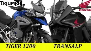 HONDA TRANSALP 750 vs Triumph Tiger 1200 | Compare Tiger 1200 And HONDA Transalp 750 | @RajuSNair