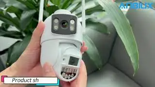 5GHz WiFi Surveillance Camera 4K 8MP Dual Lens AI Human Detection Outdoor Cameras O-KAM Pro App