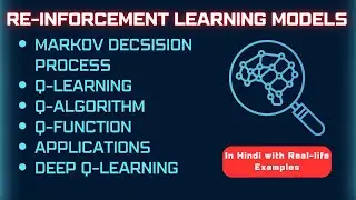 Lecture 5.2 | Reinforcement learning models | Q Learning | Markov Decision Process | #mlt #aktu #ml