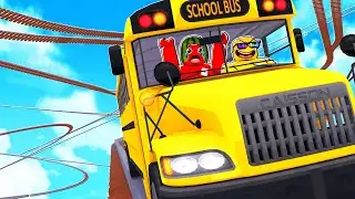 Ride a School Bus In RIDE A CART Roblox