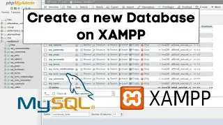 How to Create Database in XAMPP / MySQL (2023 Complete Guide)