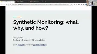 What is synthetic monitoring.