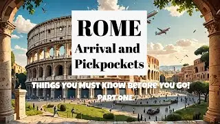 Arriving in Rome: Train Tips & How to Outsmart Pickpockets! Part One