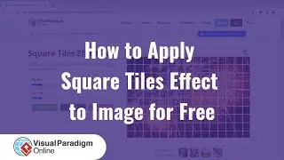 How to Apply Square Tiles Effect to Image for Free