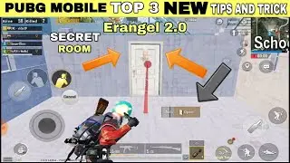 Top 3 New tips and tricks for pubg mobile | Glitch | pubg mobile tricks | New era Tricks | Erangel |