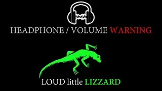 LOUD little LIZZARD 🦎Sound Variations Channel 🎧