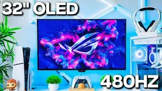 The ENDGAME 4K OLED Gaming Monitor! - Dual Mode ROG Swift PG32UCDP