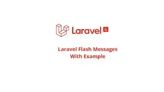 redirect with flash message laravel