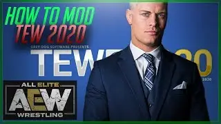 How to Mod TEW 2020 (Total Extreme Wrestling) + Working Database